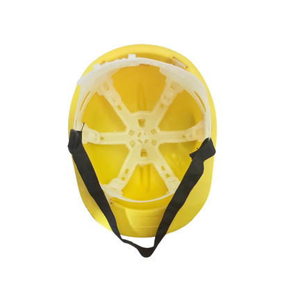 Yellow Adjustable Safety Helmet