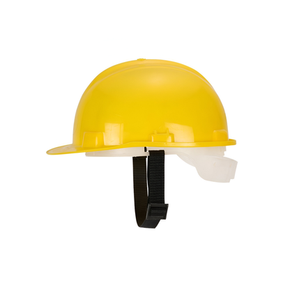 Yellow Adjustable Safety Helmet